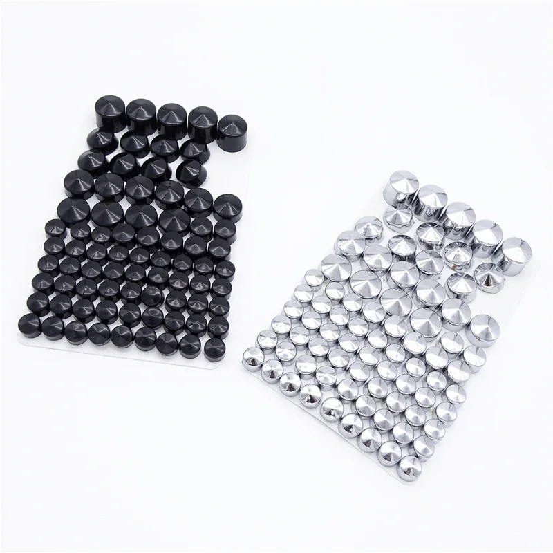 1 Set Motorcycle Bolt Cover Caps Kit for Harley-Davidson Dyna Glide TWIN CAM 1991-2013 Motorbike Screw Bolt Toppers Accessories