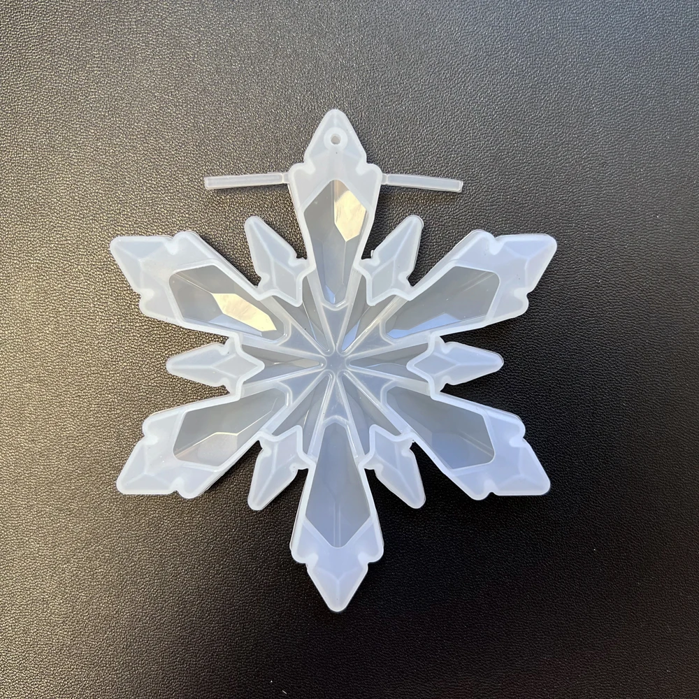 Snow Silicone Mold Jewelry Making DIY Tool UV Epoxy Resin Molds Dried Flower Resin Decorative Crafts