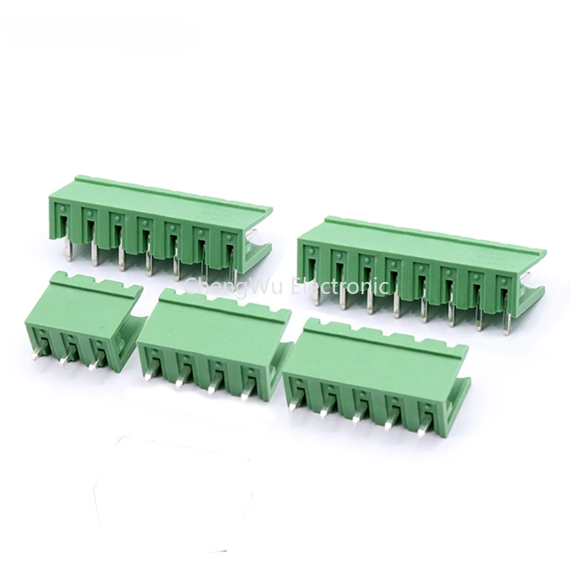 5PCS KF2EDGK 5.08 2EDG PCB 2~10PIN Straight/curved Needle Connector Plug-In Terminal Block 5.08MM Phoenix Contact Degson