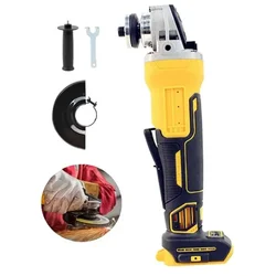 Rebarbadora sem escova para Dewalt, bateria 18V 20V, moedor sem fio de 4 velocidades, polidor, corte, ferramentas para trabalhar madeira