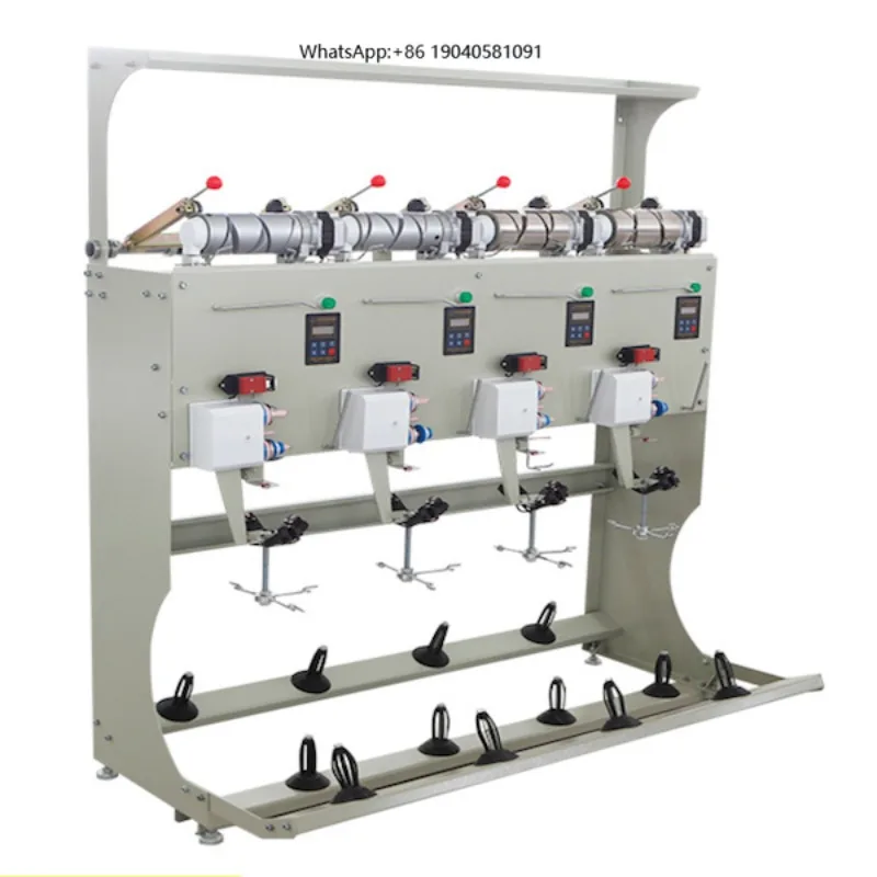 Yarn Rewinding Machine  for Different Winding Purpose with Grooved Drums
