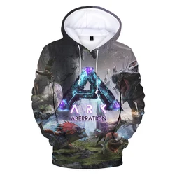 Hoodies masculinos impressos em 3D, Hoodie Harajuku, casual streetwear, pulôver extragrande, ARK Genesis Season Pass, moda masculina, novo, 2023