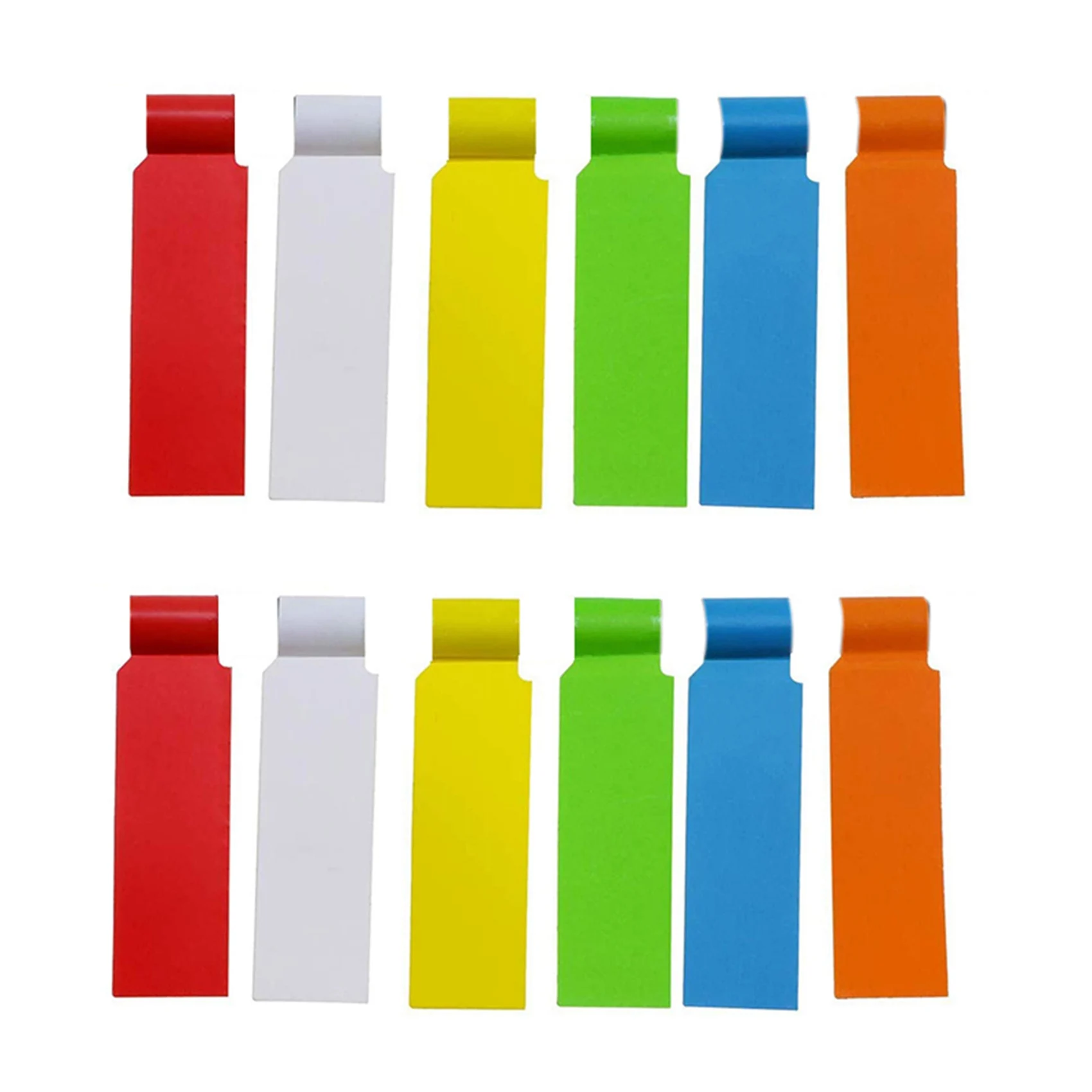 ABWZ-1080Pcs/18 Sheets Cable Labels Tags Cable Markers Self Adhesive Cable Labels Waterproof Tear Resistant Wire Labels