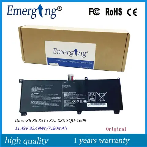 SQU-1609 SQU-1611 SQU-1710 SQU-1713 LG Hasee 15G870-XA70K 11.49V 82.49Wh용 ThundeRobot dino-x5ta용 배터리