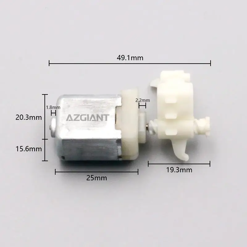 Azgiant Fuel Tank Locking Motor For Renault Captur Arkana Clio Fuel Door Locking System Car Body Electronic Parts