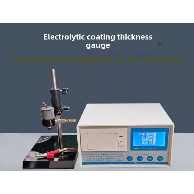 Electrolytic Thickness Gauge, Electroplating Copper Nickel Chromium Silver Tin Gold Galvanized Layer Thickness Gauge