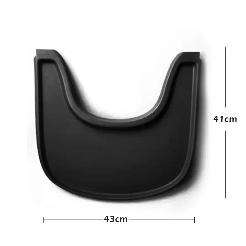 لنمو كرسي الطعام لوحة الأطفال الطعام كرسي طاولة طعام لوحة ABS كرسي مرتفع صينية الأطفال الملحقات #6