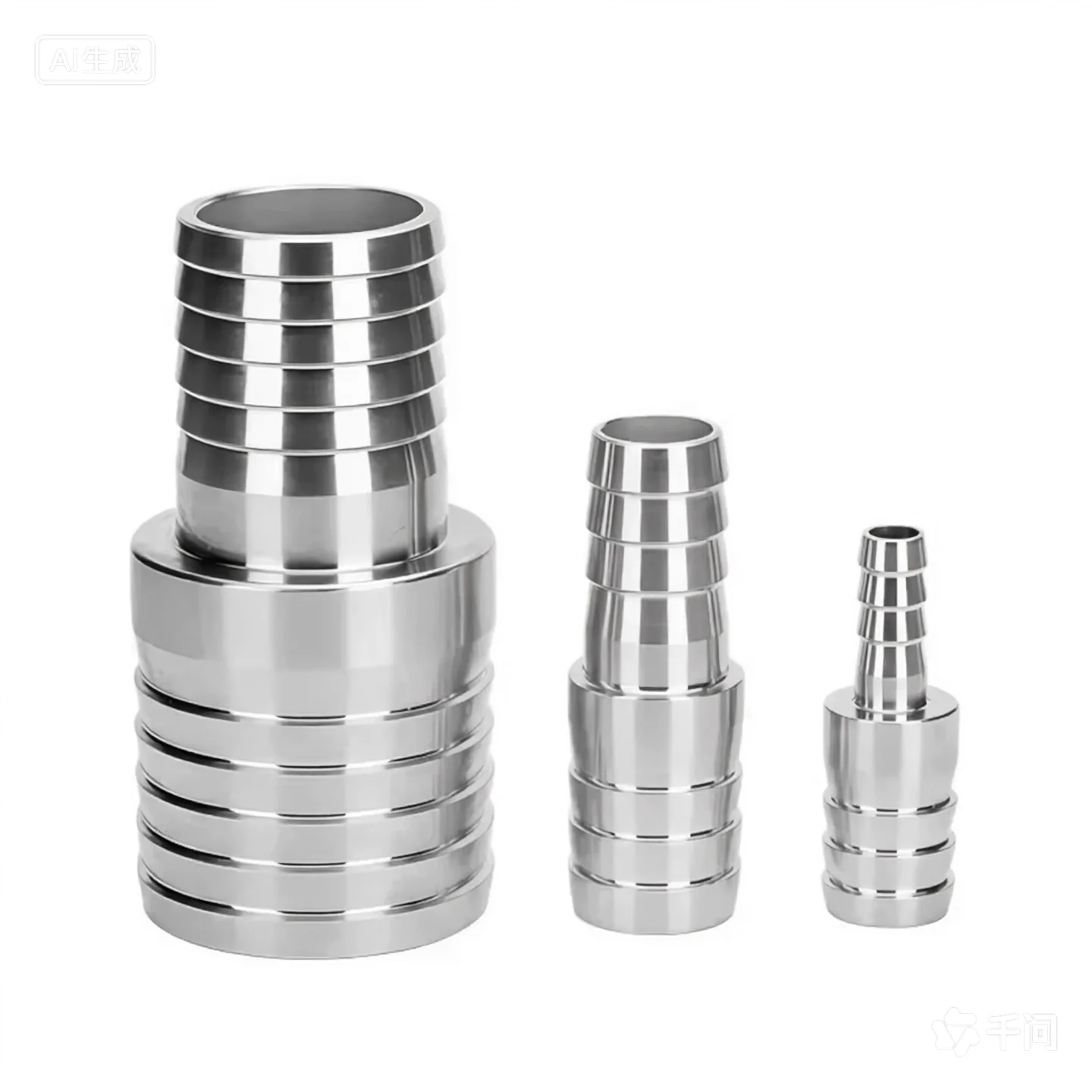 6 8 10 12 13 14 15 16 19 20 22 25mm Hose ID Barb Unequal Reducing 304 Stainless Steel Bulkhead Hosetail Pipe Fitting Connector