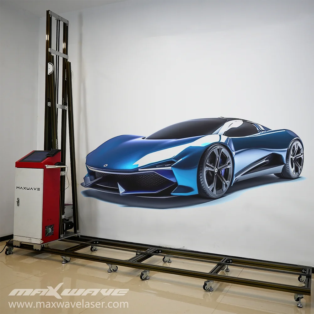 3D 5D inject wall printer UV Intelligent Vertical Wall Printer Digital Varnish Inkjet Printing Machine Inkjet Wall Mural Printer