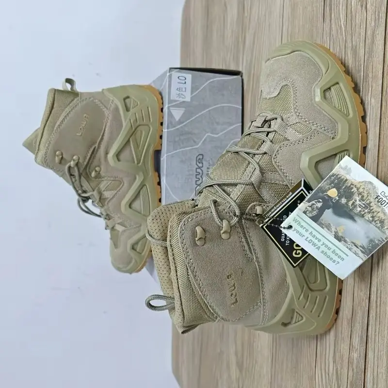 

Классическая брендовая походная обувь для мужчин. Дизайнерская горная обувь. Мужская противоскользящая уличная прогулочная обувь. Мужские носимые треккинговые ботинки.