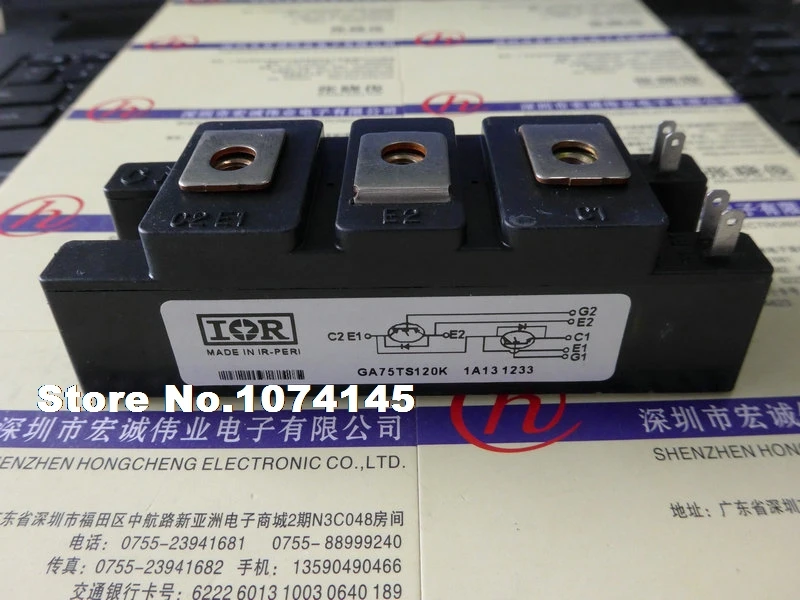 

GA75TS120K IGBT power module