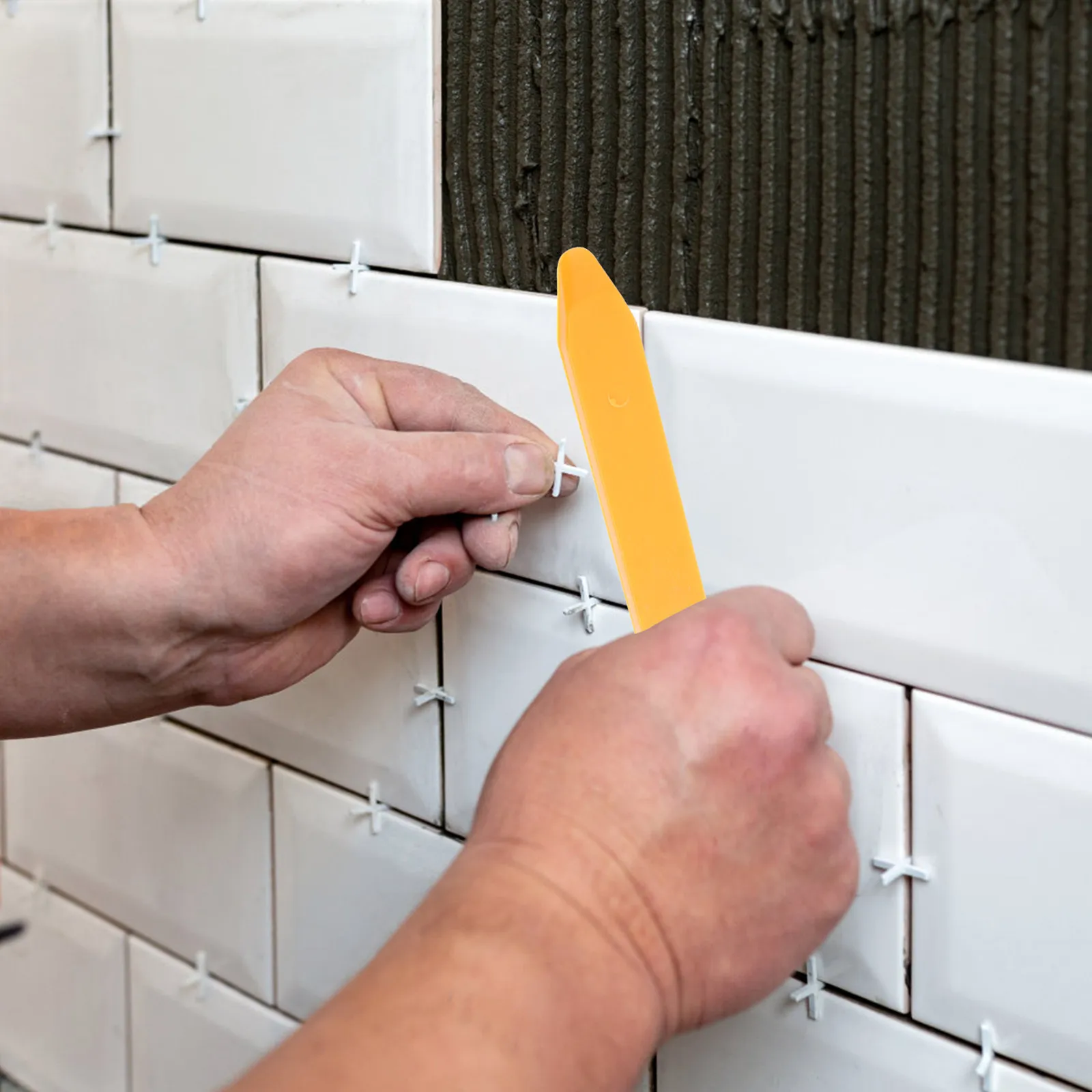 20Sets Heavy Duty Caulk Scraper with Negative Angle Design Removes Silicone Resin Grout Adhesive Fast Easy No Tape Needed Home