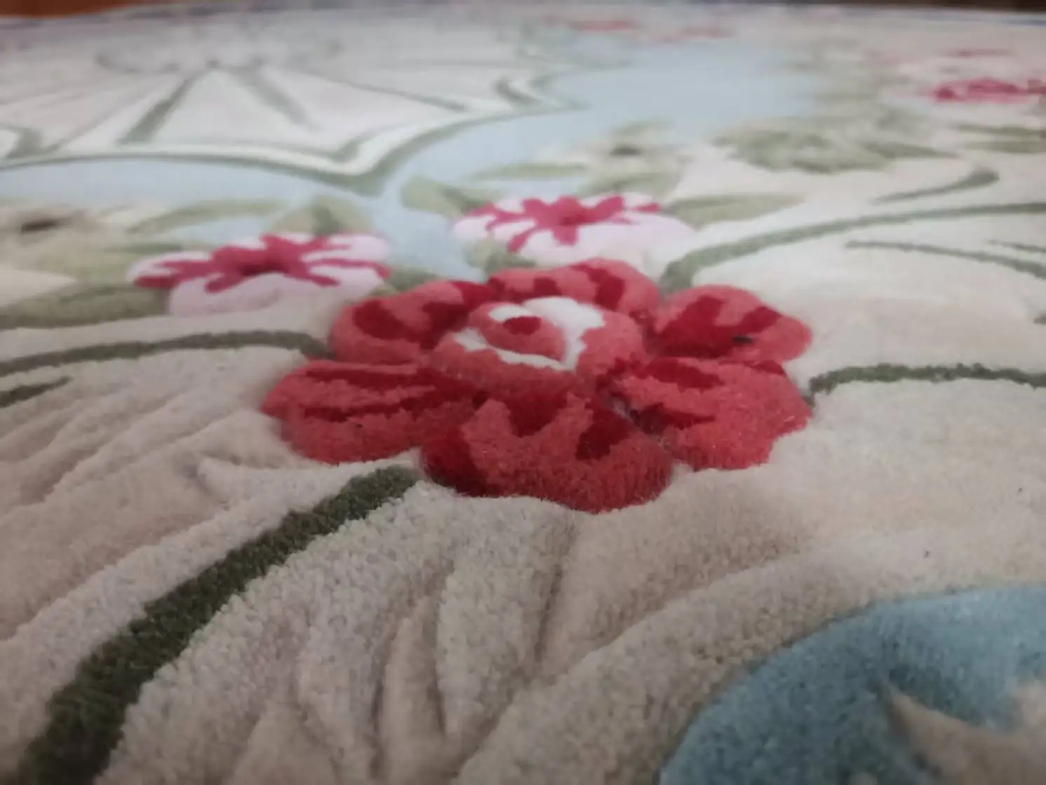 Handmade Modern Brief Fashion Flower Carpet - Living Room Coffee Table Sofa Window Doormat - Decorative Floor Mat