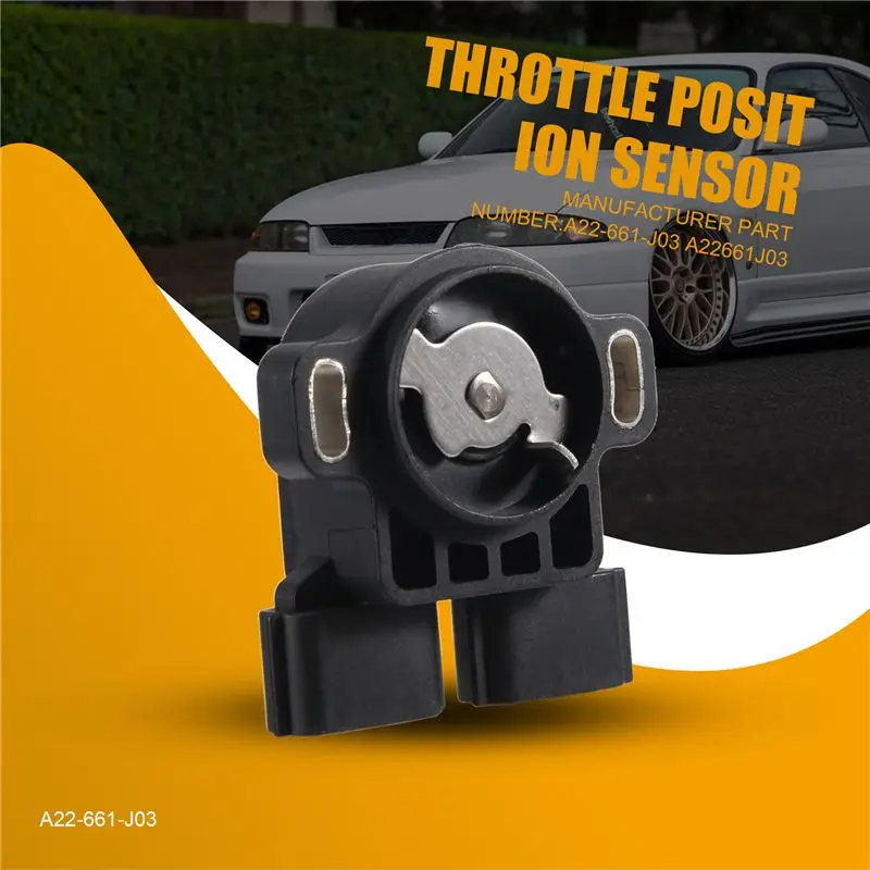 Replacement TPS Throttle Position Sensor for Nissan Patrol Y61 Skyline R33 A22-661-J03 A22661J03