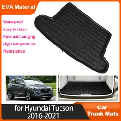 Car Rear Trunk Mats For Hyundai Tucson 2016 2017 2018 2019 2020 2021 TL Auto Accessories Waterproof Protective Trunk Storage Pad