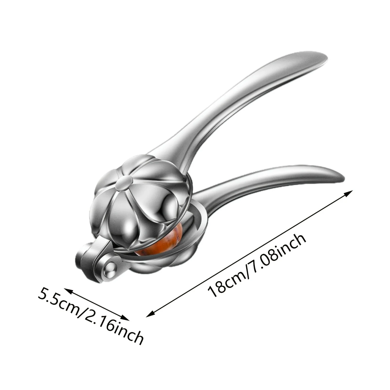 آلة فتاحة الكستناء الفولاذ المقاوم للصدأ مشبك سريع الجوز كماشة الكستناء غمد القاطع الجوز المفرقع المقشر أداة المطبخ #4