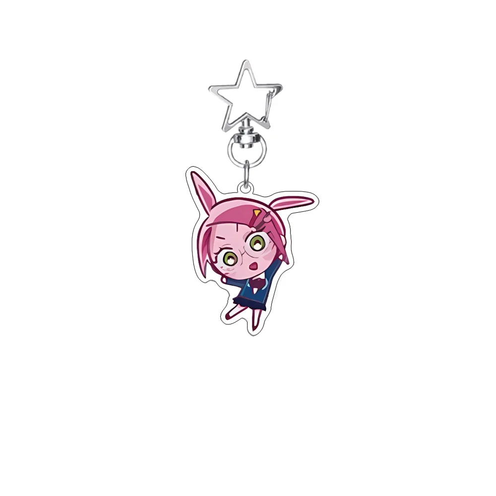 Anime ALIEN STAGE 2026 NEW Illustration Kawaii Keychain Cute Keyring Mizi Till Ivan Luka Sua Hyuna Desk Decor Collection Gift
