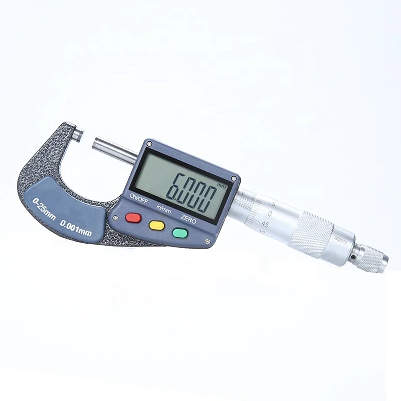 25mm Digital Thickness Micrometer Meter