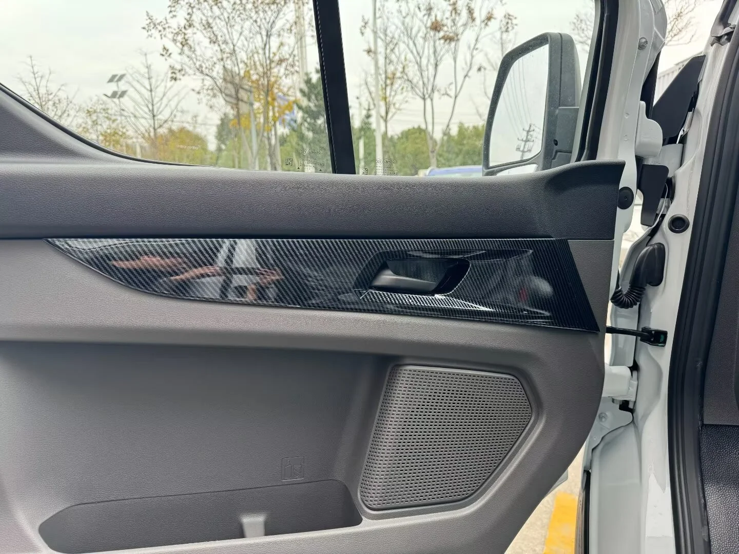Suitable for Ford Transit 2023-2024 interior door handle decorative protection accessories