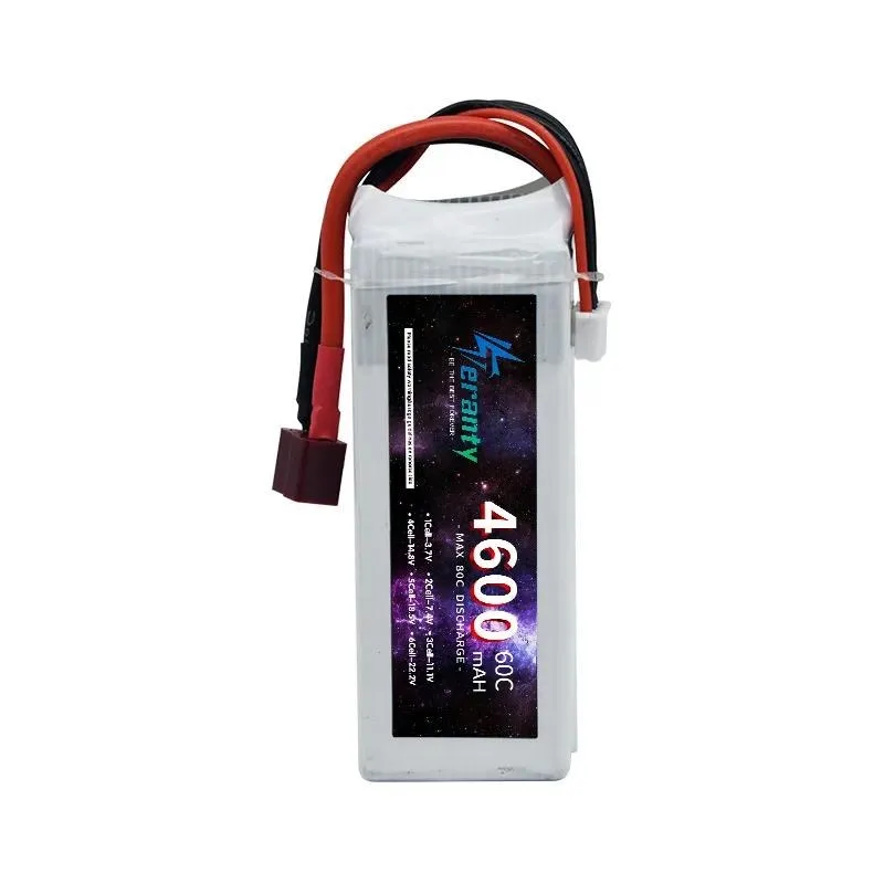 for 14.8V Rechargeable Battery 60C 4600mAh Large Capacity Drone Model Aircraft Electric Toy High Rate Lithium Battery
