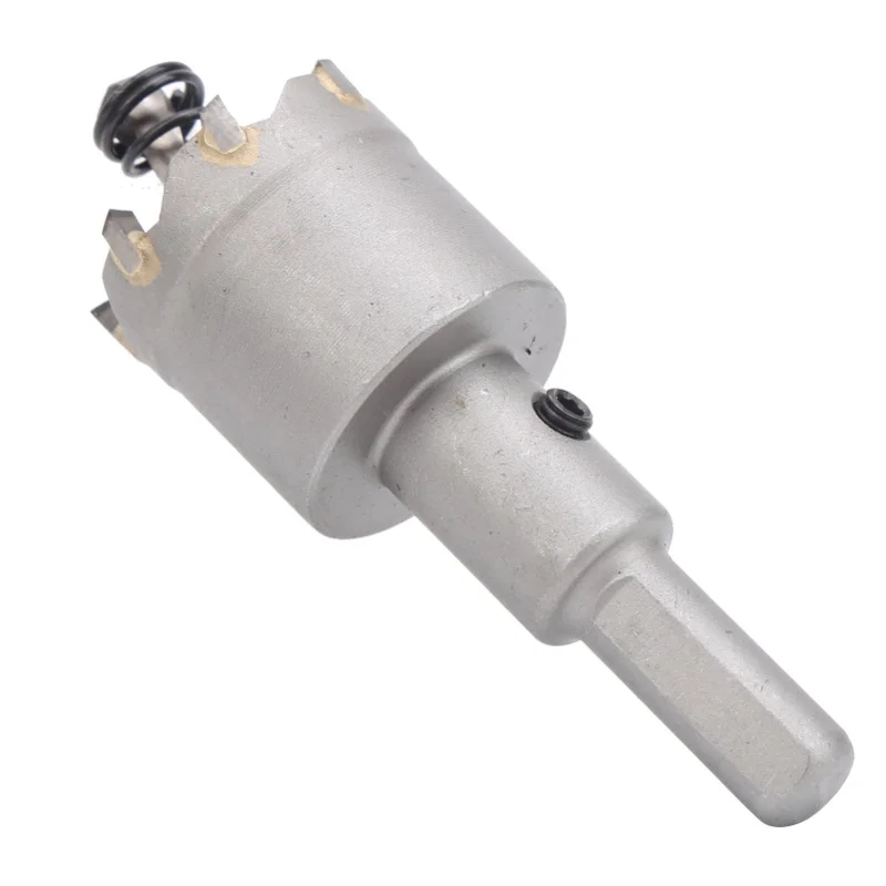 

Hole Saw Carbide Reamer Bit Alloy Opener Metal Thick Sheet Electrician Cutter Kit φ35mm