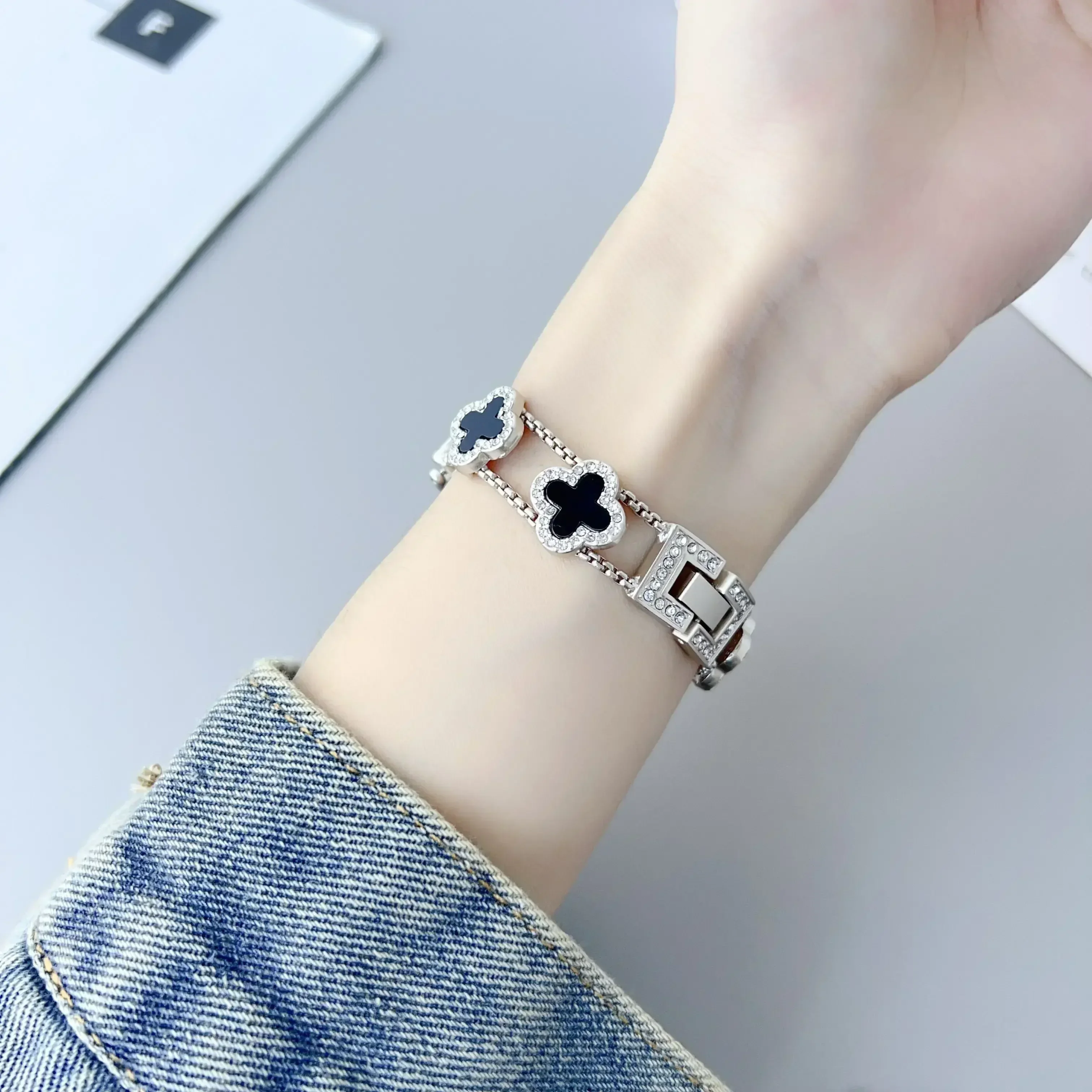 Ремешок из нержавеющей стали для Xiaomi Mi Band 10/9/8, женский металлический ремешок для часов Correa для Miband 8/mi 9, сменный браслет-браслет