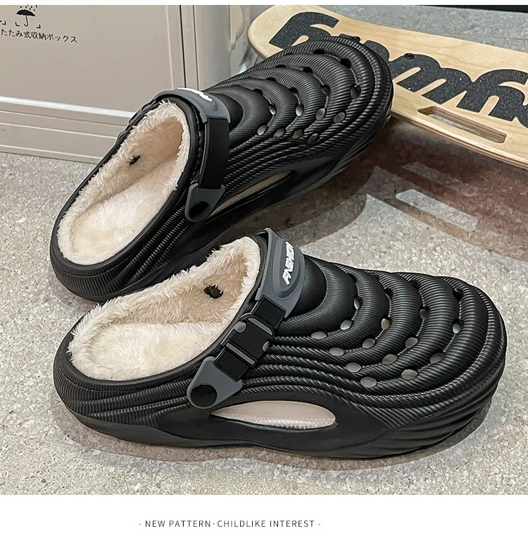 Herren Clogs Hausschuhe EVA Loch Herren Mules Rutschfest Dicke Weiche Plateau-Slides Bequeme Herren Schnelltrocknende Outdoor-Sandalen – Detail 30
