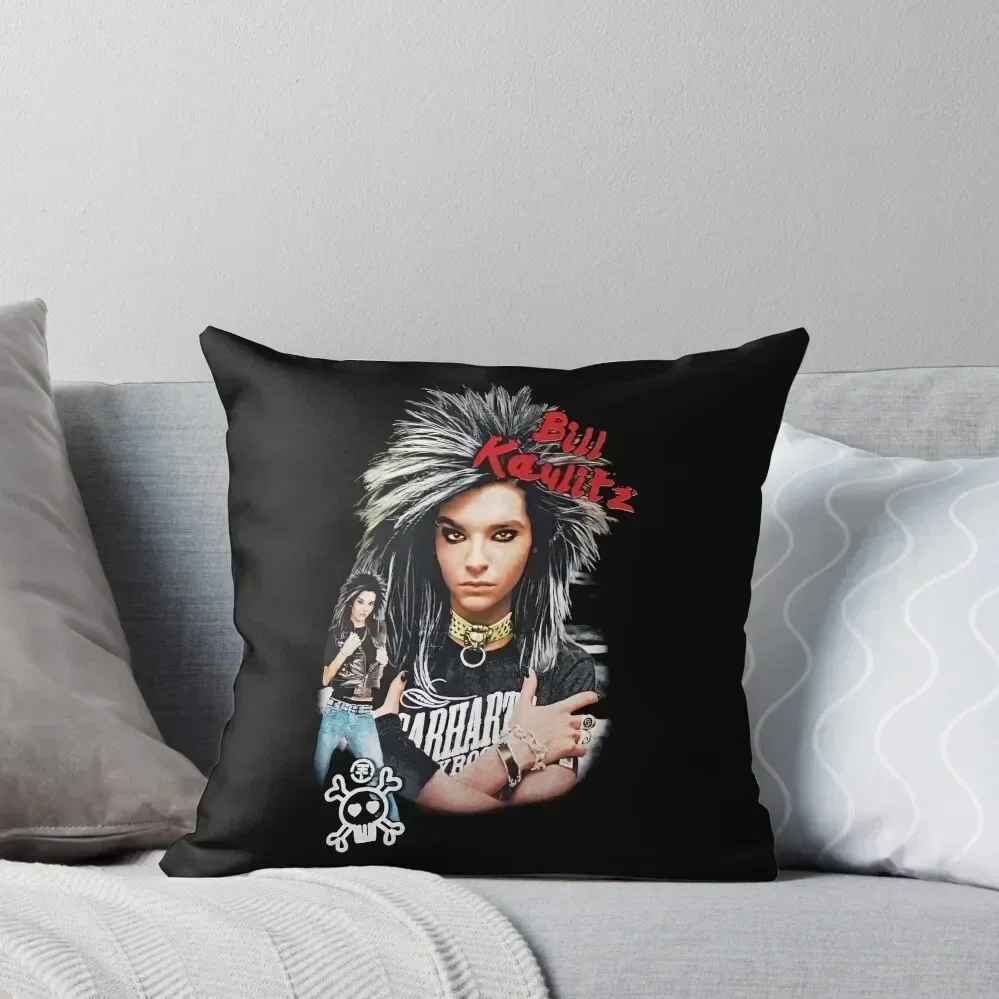 

RAREST VINTAGE DEADSTOCK BILL KAULITZ TOKYO HOTEL Throw Pillow Plaid Sofa New year Christmas Pillows Luxury Sofa Cushions pillow