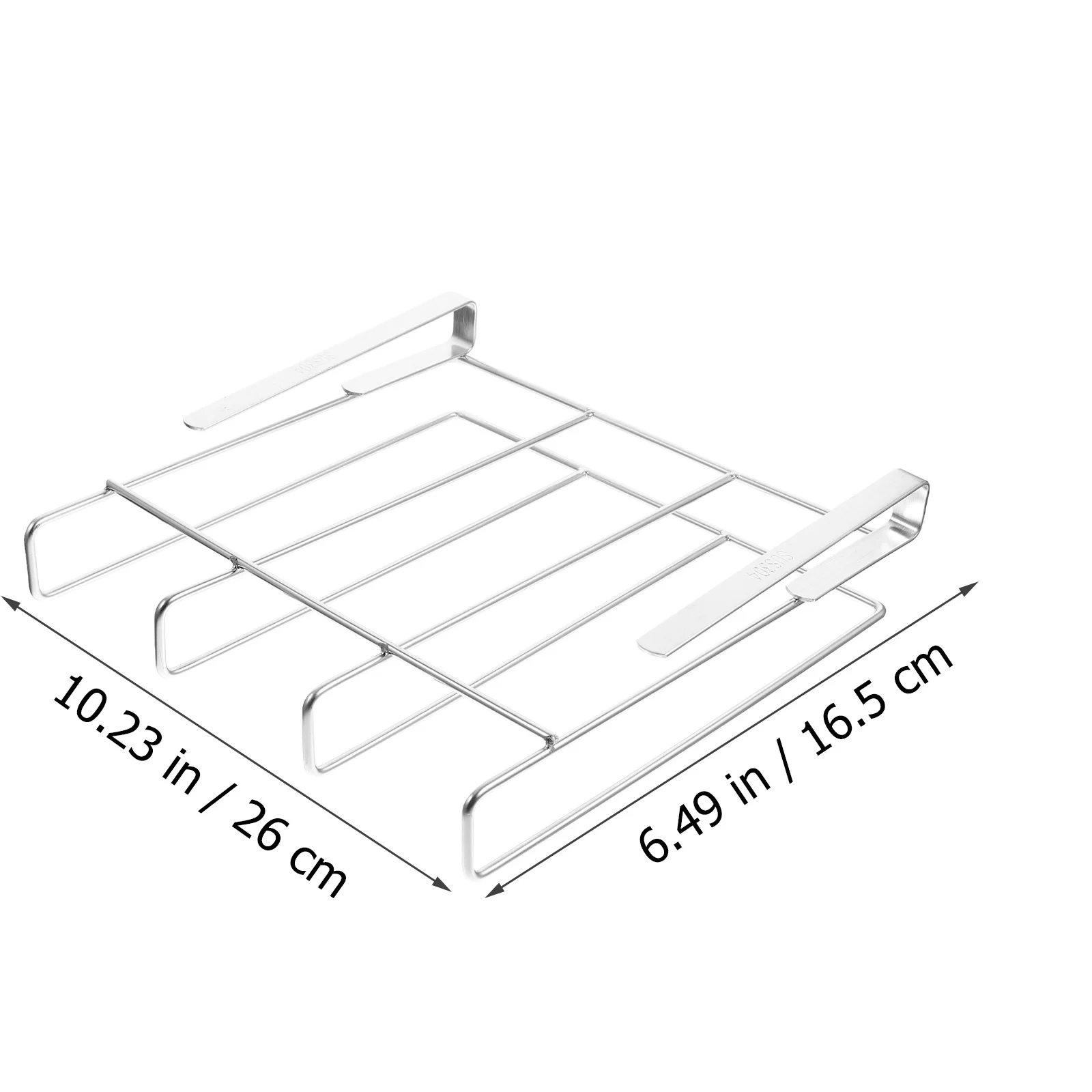 حامل لوح تقطيع خالي من اللكم من الفولاذ المقاوم للصدأ منظم رف تخزين المطبخ لمنظم لوح تقطيع لتجفيف الخزانة