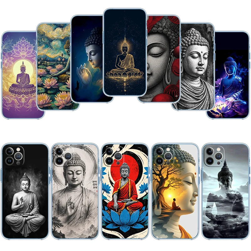 HU47 Shakyamuni Buddha Phone Case for Motorola Moto G40 G04 G05 One Ace Action  Fusion + Plus Hyper Macro Vision Zoom