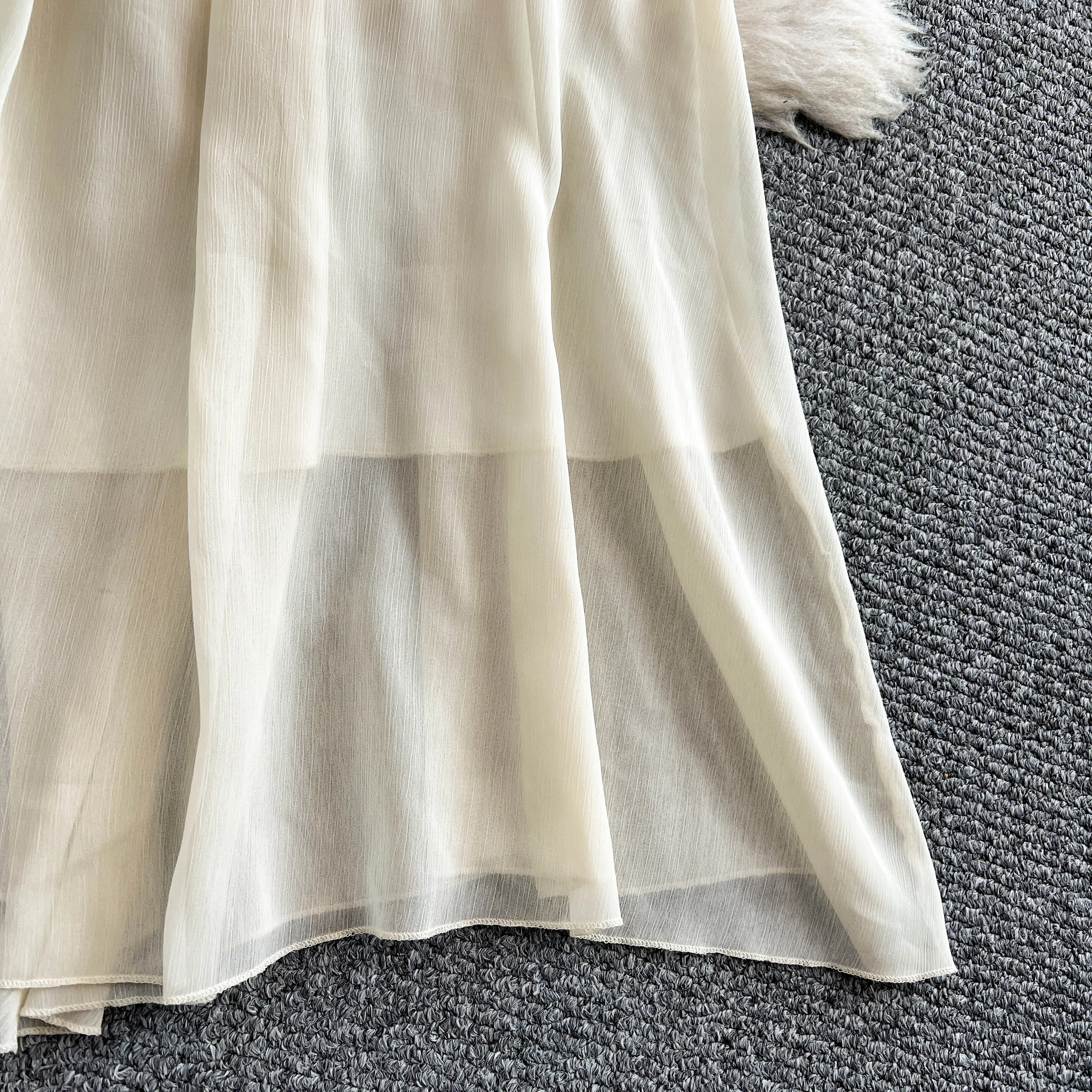 Chic asymmetrical Criss-Cross mesh Slip Dress Fashion Beach Casual fairycore gothic dress Vacation Summer Women dresses