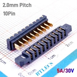 5 20 50 Pcs Blade MISTA 10 Pin Pitch 2.0 MM 5AMP Drone Battery Connector For MAVIC AIR