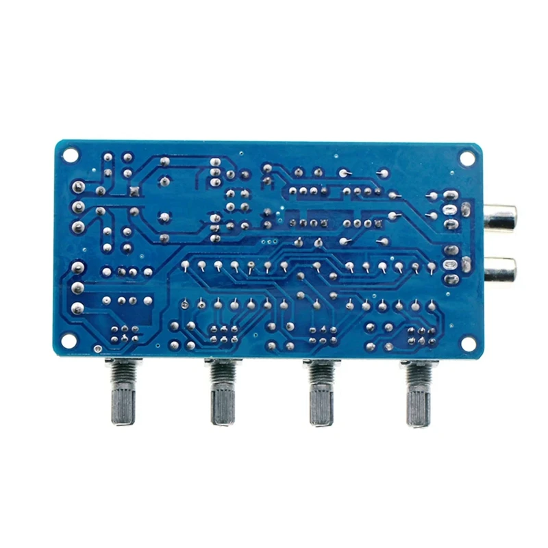 XH-M164 Amplificador Tuning Board, Dual Channel, 4 Way, NE5532 Fonte de Alimentação, Médio Alto, Baixa Frequência, Equipamentos Profissionais