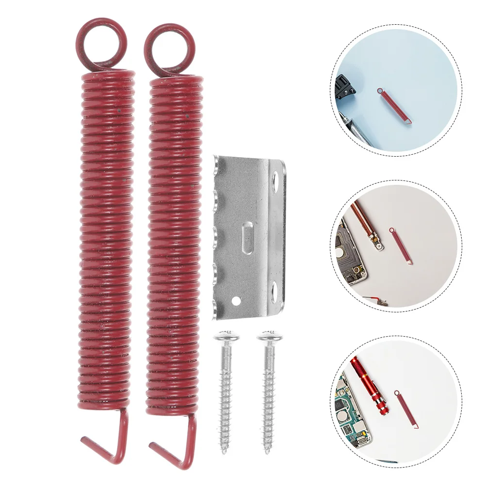 

2Sets Electric Guitar Accessories Red Tremolo Bridge Springs High Stability Easy Install for All Models Replacement Guitar