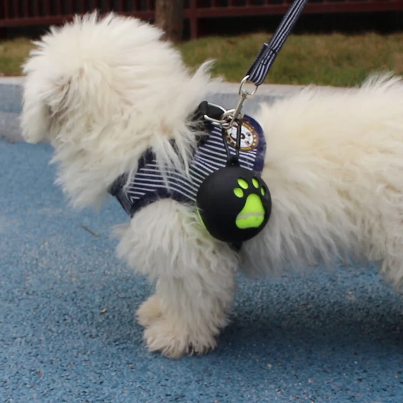 Tennis Ball Holder with Hook Lightweight Easy Installation Hands-Free Pet Ball Cover Holder Dog Leash Attachment Pet Supplies