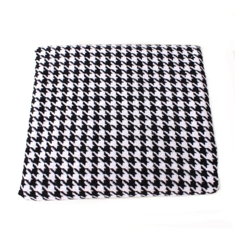 Thickened Black White Thousand Bird Check Fabric Clothing Suit Pants Dress Diy Fashion Designer Sewing Wholesale Material Cloth