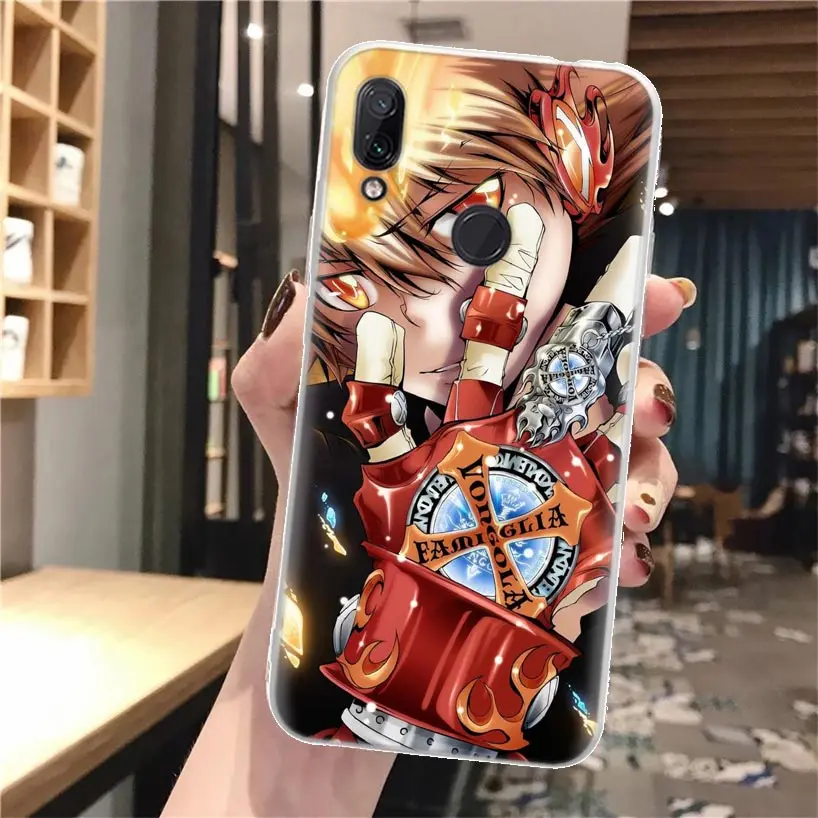 Katekyo Hitman Reborn Silicon Phone Case For Xiaomi Redmi Note 10 9S 9 8T 8 Pro 7 5 9T Mi 12T 11T 10T 12 11 Lite 11i A3 Cover