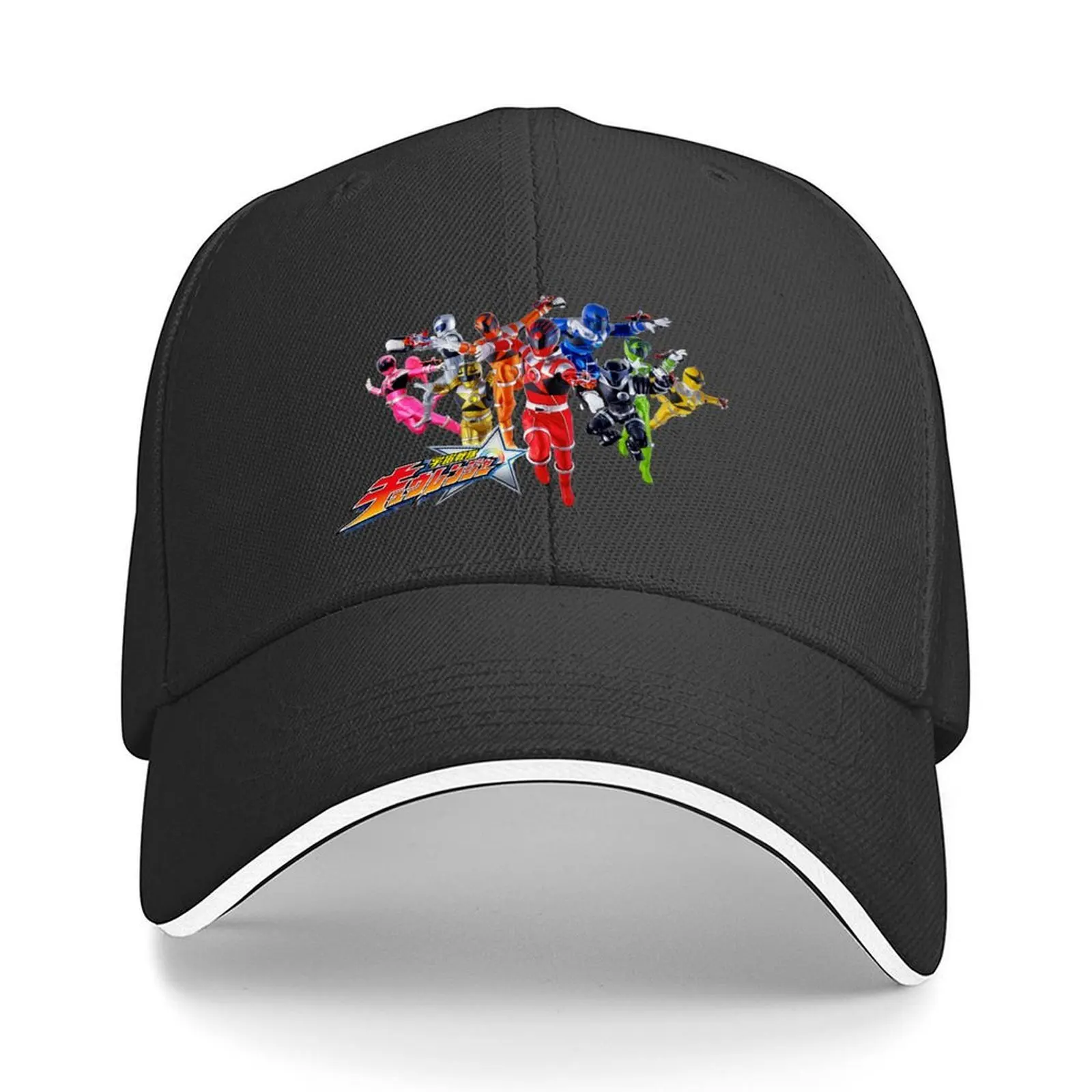 

Uchu Sentai Kyuranger Baseball Cap Hat Luxury Brand foam party Hat Luxury Brand fun hats Sun Hats For Women Men's