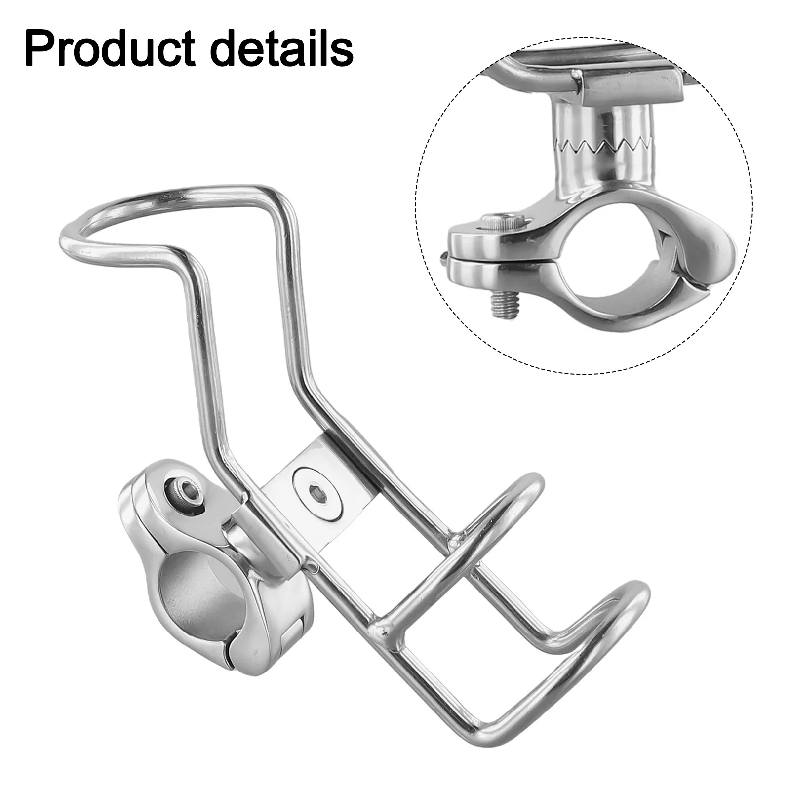 Clamp On Rod Holder Boat Fishing Rod Holder For Fishing For Boat Use Convenient Fishing Tool Lightweight And Portable