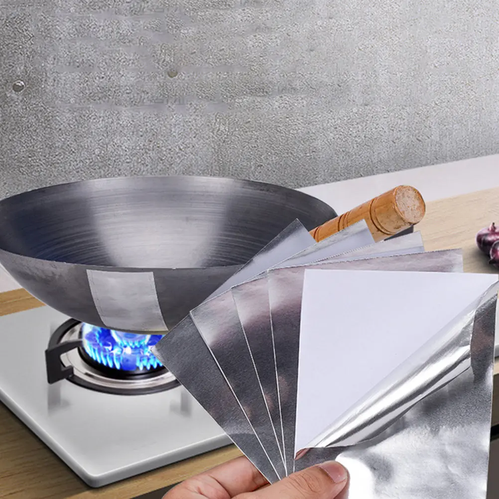 10Sheets Leak Proof Aluminum Patch Tape for Cookware Repair Pot Pan Bowl Bucket Heating Radiator Plastic Ceramic Fixing High