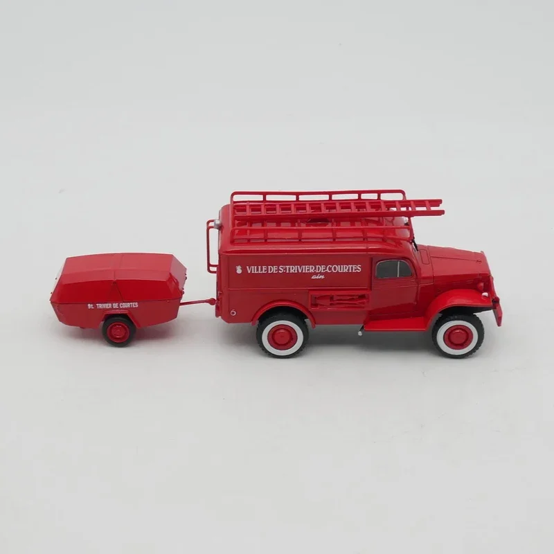 Diecast Ixo Escala 1:43 Dodge WC54 Motor de Bombeiro Francês Liga Modelo de Carro Brinquedo Colecionável Presente Exibição de Lembrança