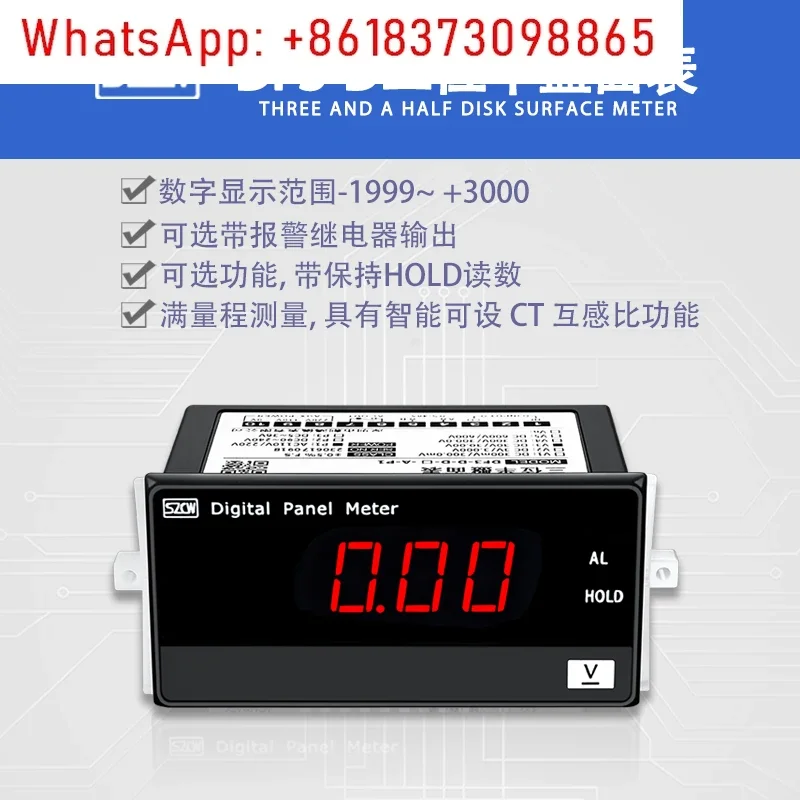 1PCS DF3-D three-position half disk surface list DC voltage meter