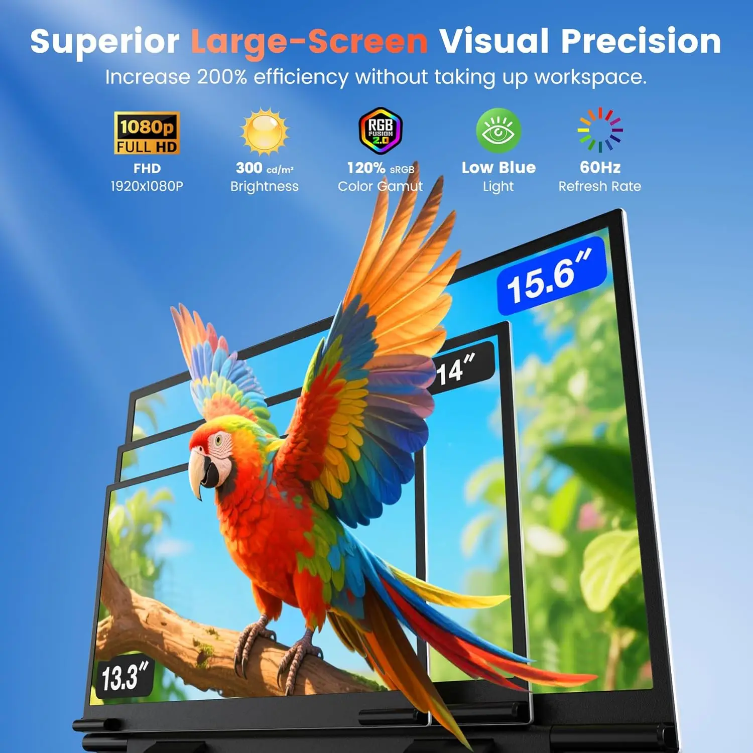 Portable Monitor 15.6