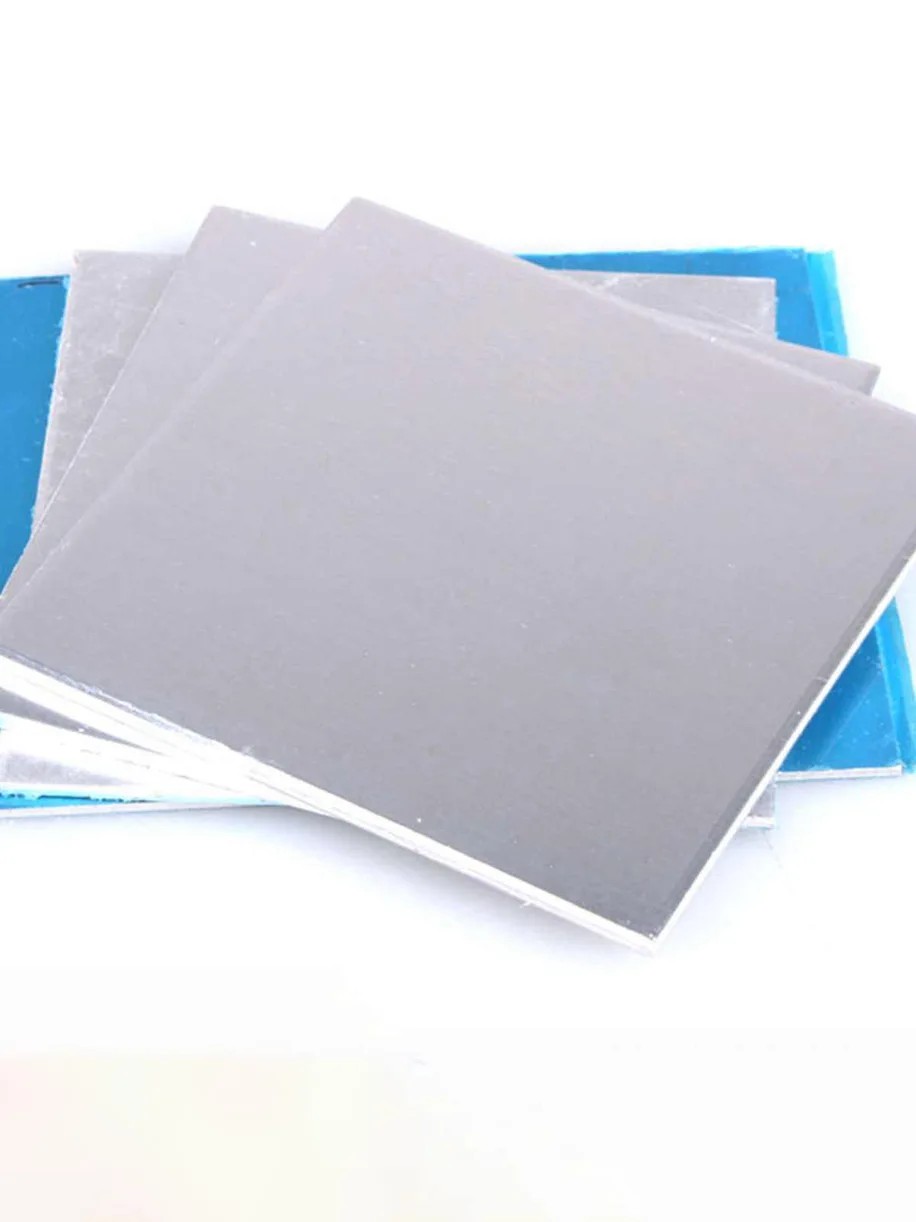 1pcs Aluminum Plate ， Aluminum Alloy Square Plate Polished Plate Sheet Thickness 1mm-10mm