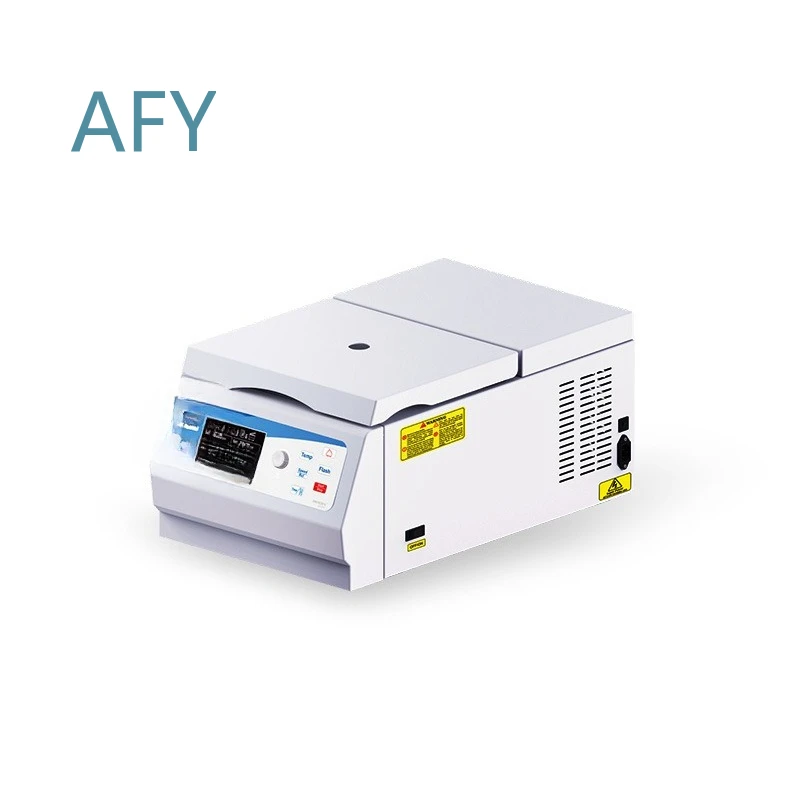 High Speed Micro Centrifuge for Lab Fat Blood Separation Desktop Medical Freezing Equipment Large Capacity Laboratory Use for