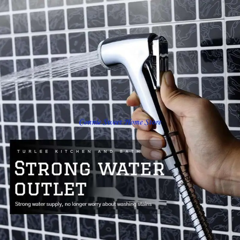 LXAF Bathroom Handheld Bidet Sprayer Set for Toilet-adjustable Water Pressure Control