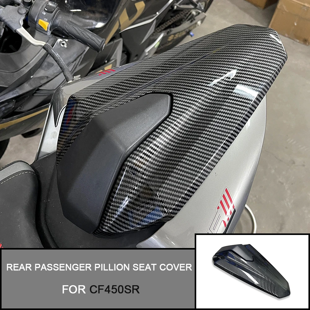 For CF 450sr CF450SR 2022 2023 2024 2025 Motorcycle Rear Passenger Pillion Seat Cover Hard Seat Cowl Hump Fairing