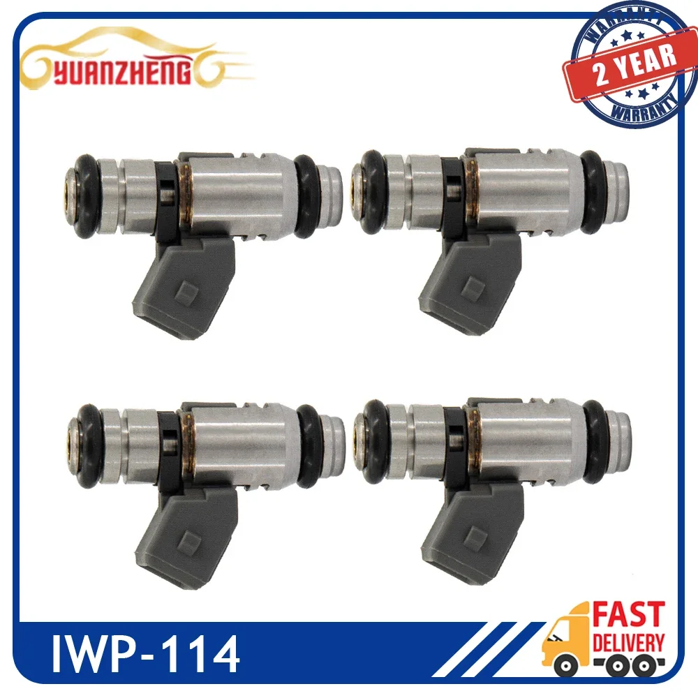 4pcs/lot Car Fuel Injectors IWP-114 Fits For Volkswagen Golf Saveiro Gol Caddy Polo 1.6L 1.8L 2.0L 1996-2010 50101902 041906031