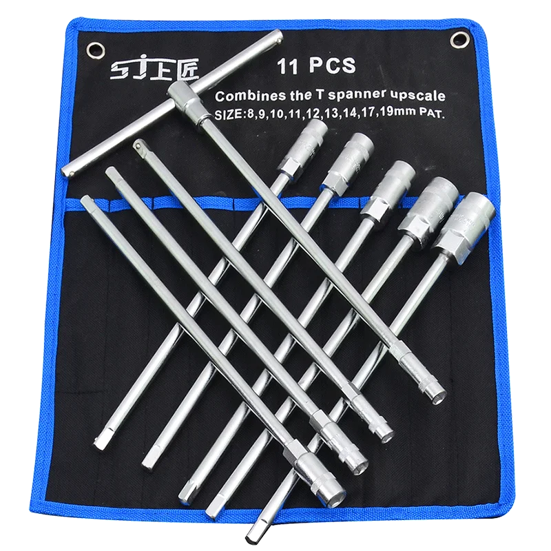 

T-Shaped Socket Wrench Kit T-Shaped Wrench Electric Bicycle Repair Tool Set