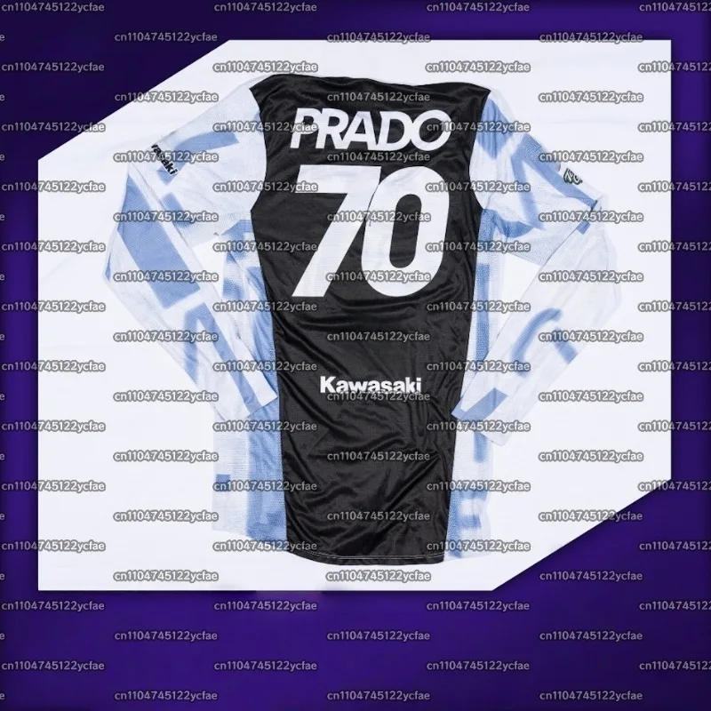 

2025 Kawasaki Off-Road Motorcycle Rider #70 Jorge Prado Supermotocross Sports Jersey Men Women's Breathable Quick Drying T-Shirt